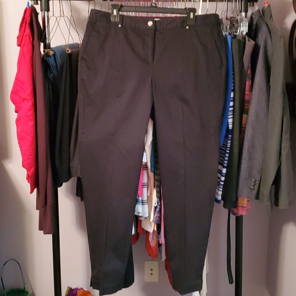 Michael Kors black cotton pants